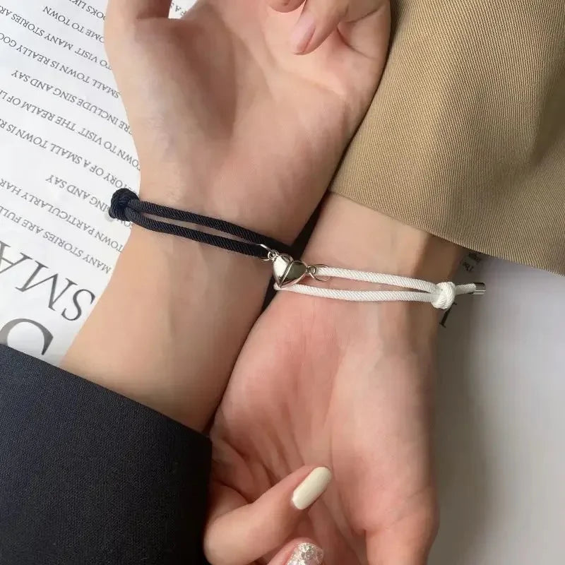 Magnetic Love Bracelets for Couples